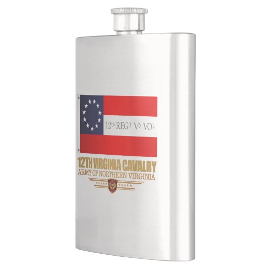 Virginia Cavalry (f10) Flachmann (Links)