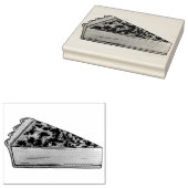 Virginia Chess Pie Southern US Cuisine Dessert Gummistempel (Stempel)