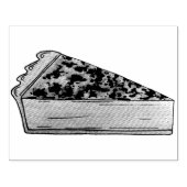 Virginia Chess Pie Southern US Cuisine Dessert Gummistempel (Prägung)