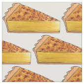 Virginia Chess Pie Southern US Cuisine Dessert Stoff (Nahaufnahme)