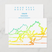 Virginia chill blur einladung (Vorne/Hinten)