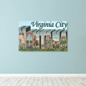 Virginia City, Montana Leinwanddruck (Insitu (Holzboden))