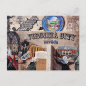 Virginia City, Nevada Postcard Postkarte (Vorderseite)