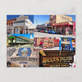 Virginia City, Nevada Postcard Postkarte