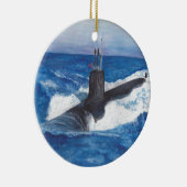 Virginia Class Warriors U-Boot Keramik Ornament (Rechts)