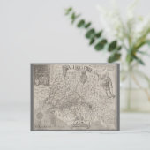 Virginia Colony Antike Karte von Capt John Smith (Stehend Vorderseite)