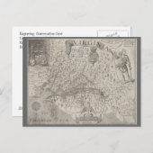 Virginia Colony Antike Karte von Capt John Smith (Vorne/Hinten)