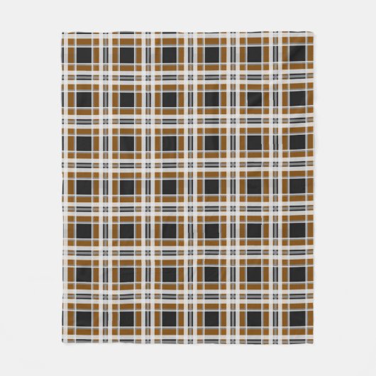 Virginia Commonwealth University - Tartan Fleecedecke (Vorderseite)