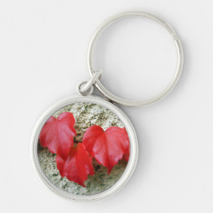 Virginia Creeper Leaves Key Ring Schlüsselanhänger