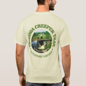 Virginia Creeper Trail (Cycling C)) T-Shirt (Rückseite)