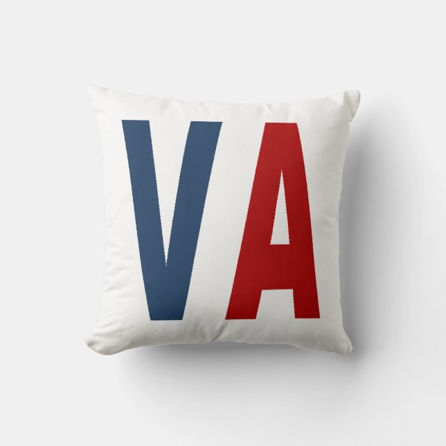 VIRGINIA-DEKORATIVES KISSEN (Vorderseite)