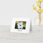 Virginia Dogwood Karte (Gelbe Blume)