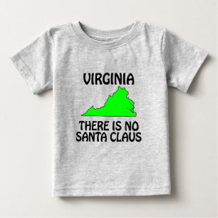 Virginia - Es gibt keinen Weihnachtsmann Baby T-shirt
