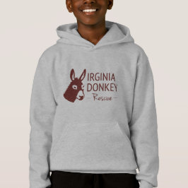 Virginia-Esel-Rettung Hoodie