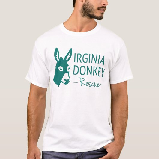 Virginia-Esel-Rettung T-Shirt (Vorderseite)
