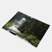 Virginia Falls at Glacier National Park Fußmatte (Schrägansicht)