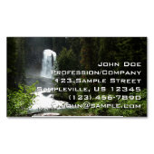 Virginia Falls at Glacier National Park Magnetische Visitenkarte (Vorderseite)