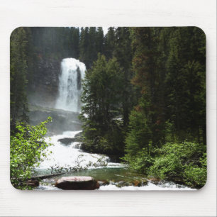 Virginia Falls at Glacier National Park Mousepad