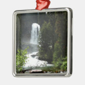 Virginia Falls at Glacier National Park Ornament Aus Metall (Links)