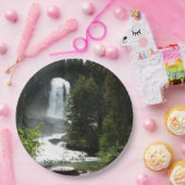 Virginia Falls at Glacier National Park Pappteller (Party)