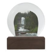 Virginia Falls at Glacier National Park Schneekugel (Rückseite)