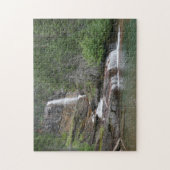 Virginia Falls II at Glacier National Park Puzzle (Vertikal)