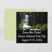 Virginia Falls im Glacier-Nationalpark (Vorne/Hinten)