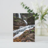 Virginia Falls Postkarte (Stehend Vorderseite)