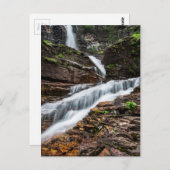 Virginia Falls Postkarte (Vorne/Hinten)