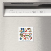Virginia Family Trip Keepsake Personalized Magnet (In Situ (Geschirrspüler))
