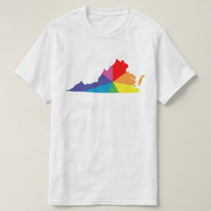Virginia-Farbburge T-Shirt