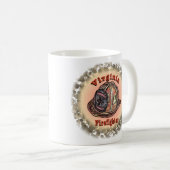 Virginia Firefighter-Tasse Kaffeetasse (VorderseiteRechts)