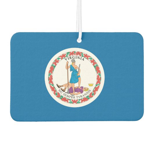 VIRGINIA-Flag - Autolufterfrischer (Vorderseite)