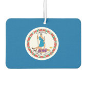 VIRGINIA-Flag - Autolufterfrischer (Rückseite)