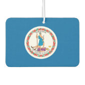 VIRGINIA-Flag - Autolufterfrischer (Vorderseite)