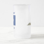 Virginia Flag Karte Stadt Tasse (Mittel)