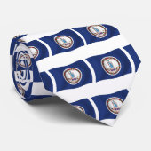 Virginia Flag Krawatte (Gerollt)