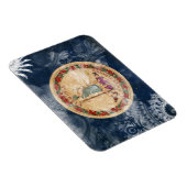 Virginia Flag Magnet (Rechte Seite)