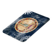 Virginia Flag Magnet (Linke Seite)