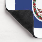 Virginia Flag Mousepad (Ecke)