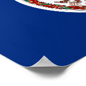 Virginia Flag Poster (Ecke)