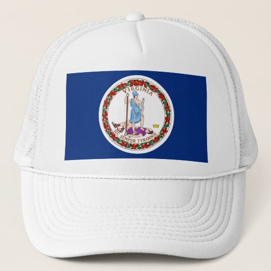 VIRGINIA FLAG TRUCKERKAPPE (Vorderseite)