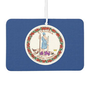 Virginia-Flagge Autolufterfrischer