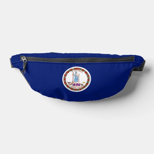 Virginia-Flagge Bauchtasche (Ablage )