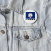 Virginia-Flagge Button (Beispiel)