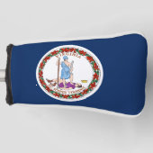 Virginia-Flagge Golf Headcover (Vorderseite)