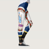 Virginia-Flagge Leggings (Rechts)