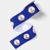 Virginia-Flagge Satinband (Rückseite)
