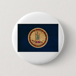 Virginia-Flaggen-Knöpfe Button