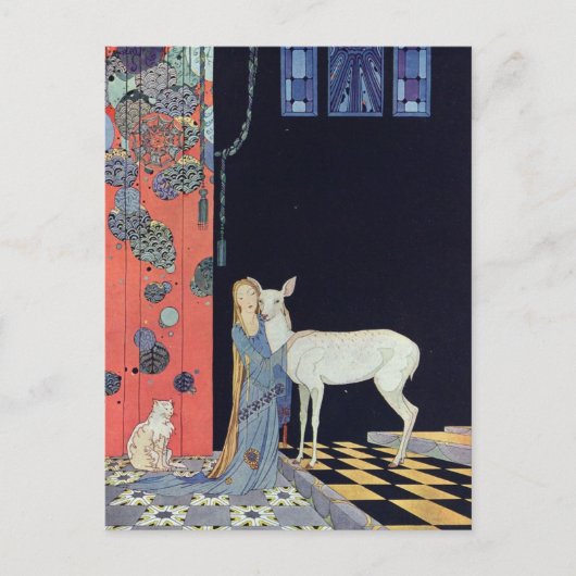 Virginia Frances Sterrett French Fairy Tales Postkarte (Vorderseite)